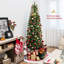 Lighted Artificial Fir Christmas Tree-1310328456