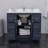 Icon 42'' Single Bathroom Vanity with Engineered Stone, Stone, Quartz Top-92723803-97986618-97986621