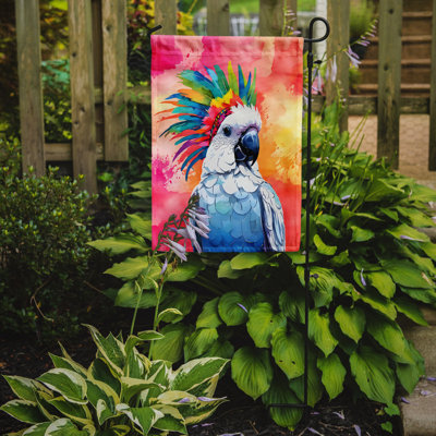 Drapeau de jardin hippie cacatoès