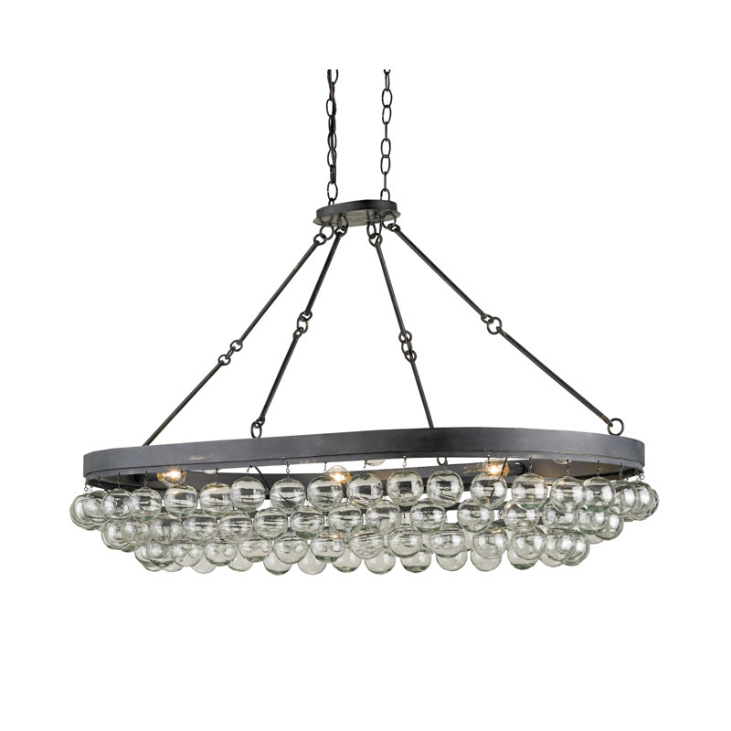Lustre étagé unique à 6 lumières Balthazar
