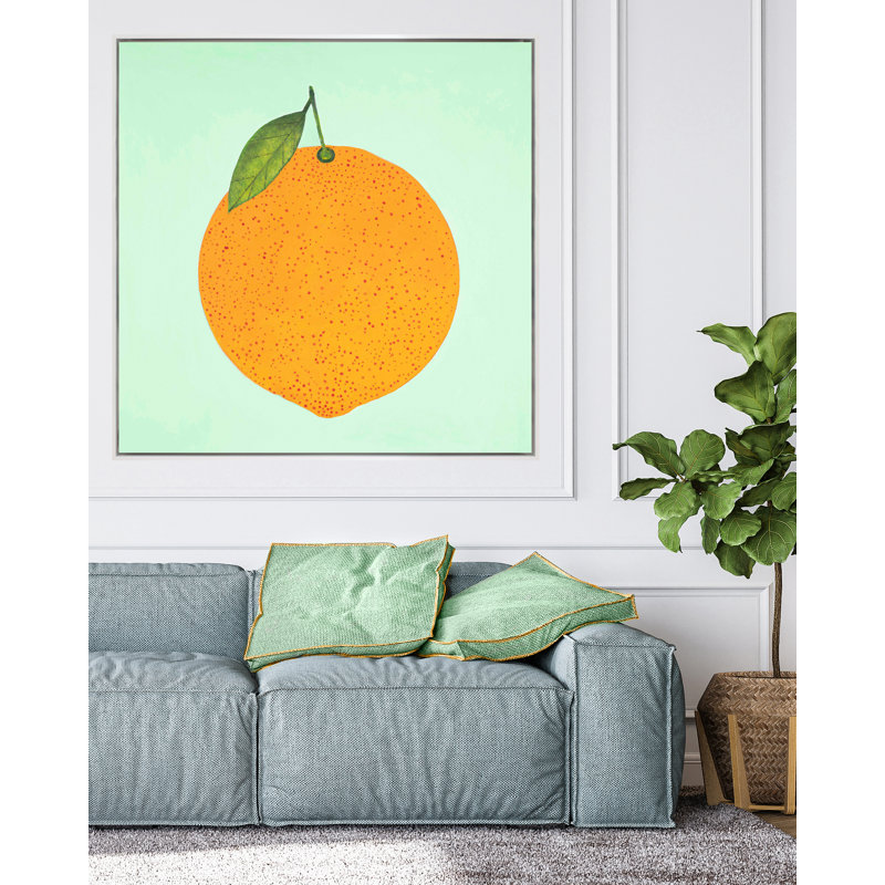Fruit Salad 3 Print, White Framed, 30" H x 30" W