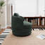 Fauteuil d'appoint pivotant en tonneau pivotant 30 po avec oreiller-1758735537