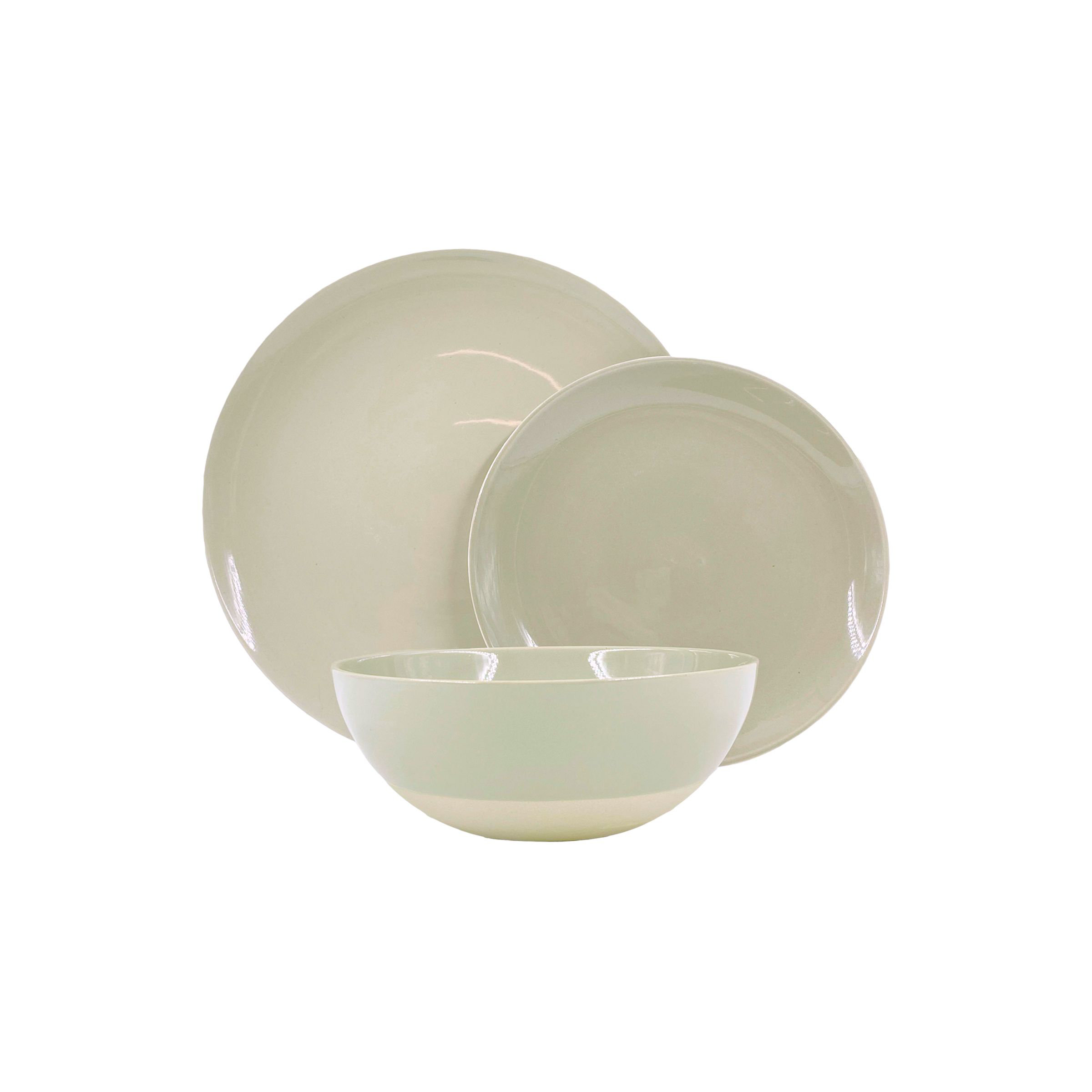 Canvas Home Shell Bisque Porcelain Piece Dinnerware Set, Service For  Wayfair