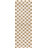 Atiran Checkered Plush Pile Brown Area Rug-1213568097