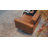 82.7'' Faux Leather Convertible Sofa, Mid Century Modern Leather Futon Sofa Bed with Adjustable Backrest & Storage Pocket-1970092034
