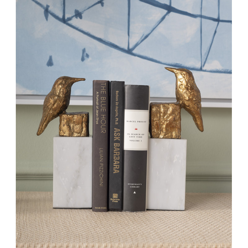 2 Piece Finch Figurine Set