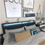 King Bed Frame, Storage Headboard With Charging Station, And Stable, Noise Free, No Box Spring Needed, Easy Assembly-1493815224-1493815238