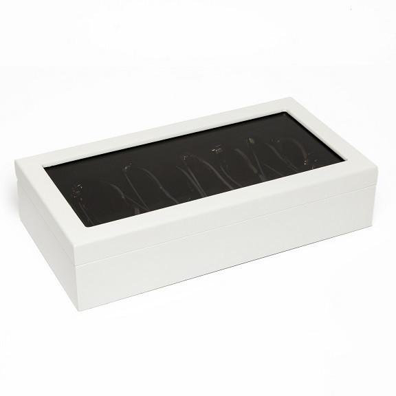 Grande boîte à accessoires de lunettes, blanc