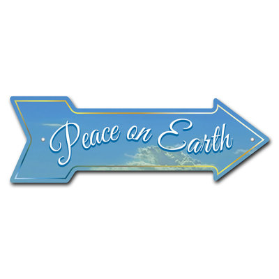 Signe de paix «Peace on Earth»