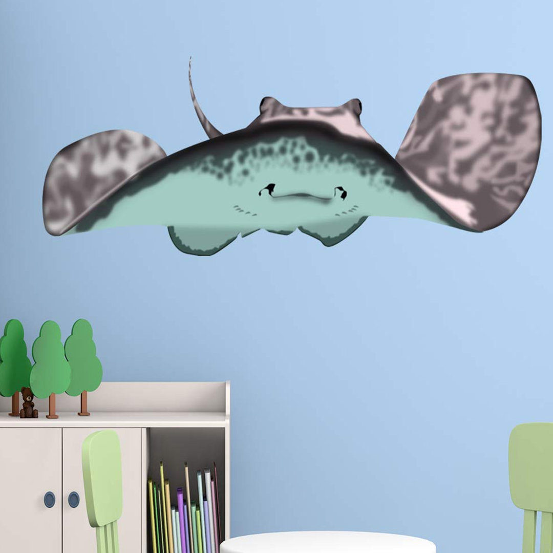 Stingray Manta Ray Kids Room Ocean Wall Decal Bay Isle Home™ 