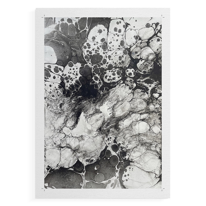 Marbrage - impression sur toile seulement - non encadrée