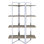 Chrome Finish Bookshelf