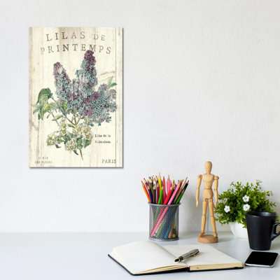 Lilas De Printemps - Print on Canvas