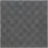 Hauteur intérieure / extérieure de 0,25 po, carreau de moquette auto-adhésif, polyester gris, (15 carreaux) (60 pieds carrés / boîte)