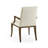 Toulouse 19.5'' H Upholstered Walnut Armchair