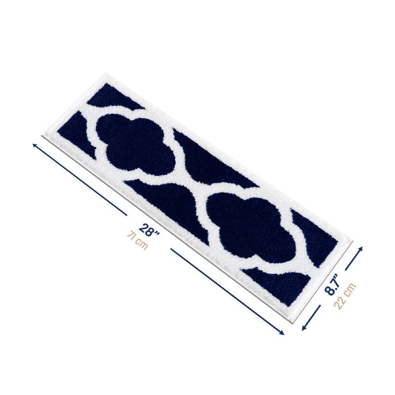 Tapis d'escalier, Bleu marine