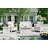Suncast 47 in. W x 29.5 in. D Resin Loveseat with Storage for Outdoor Seating, Made in the USA-98497245