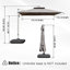 Parasol en porte-à-faux avec mât central (base non incluse)-2092466176-2092466183