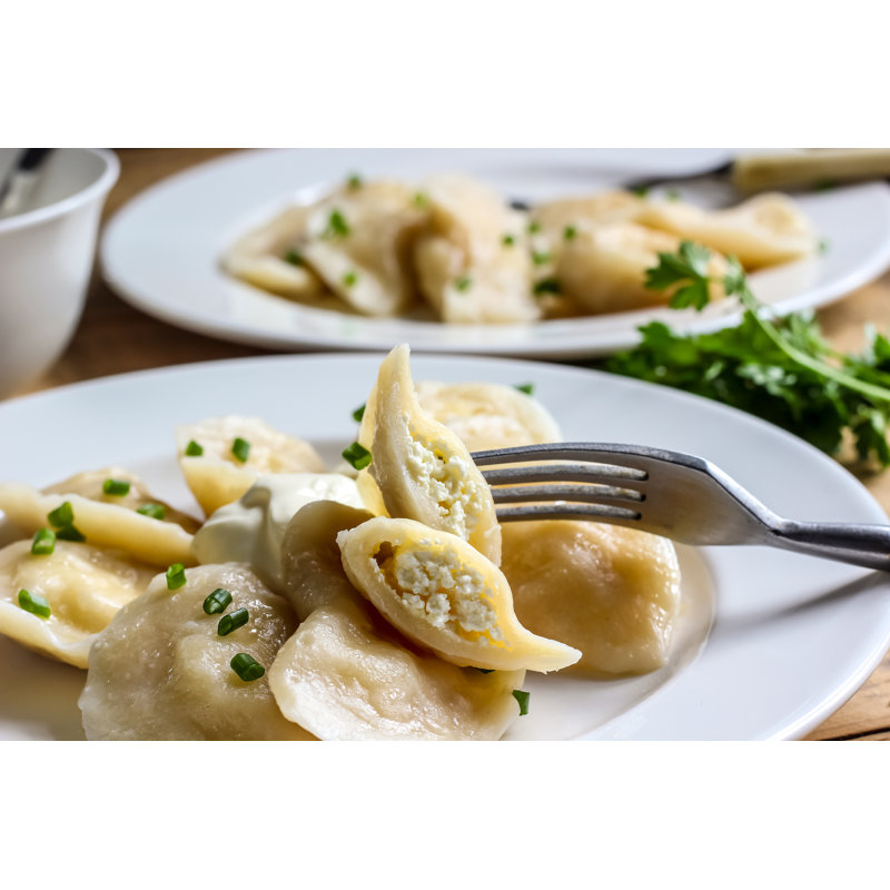 Dumplings - Wrapped Canvas Print, 20cm H x 30cm W x 3.8cm D