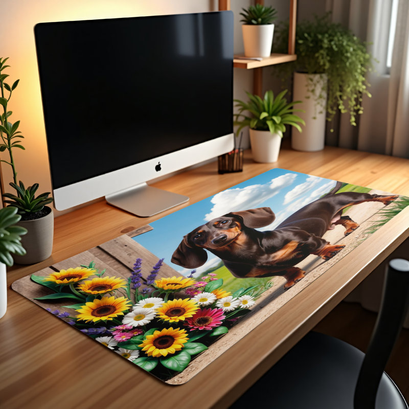 Polyester Desk Pad, 23.6x13.8