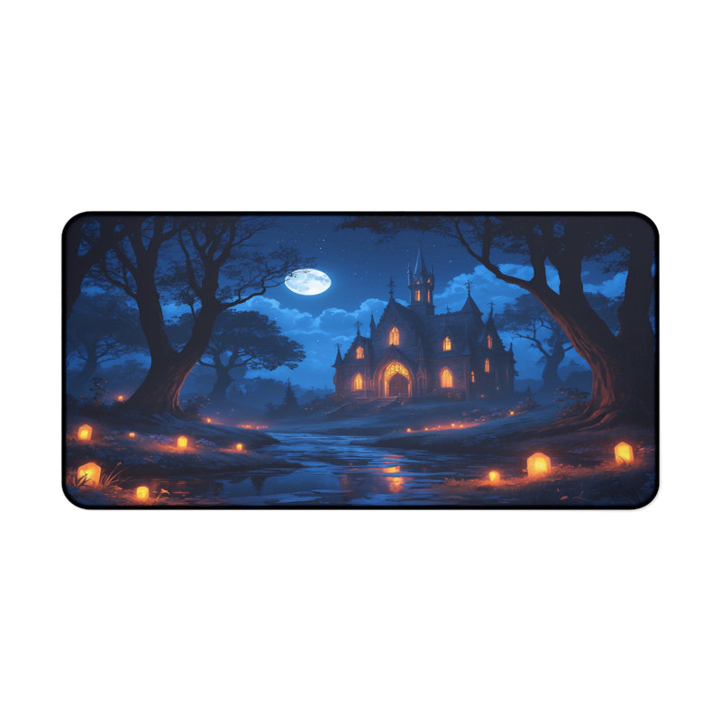 Polyester Desk Pad, 14.4x12.1