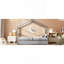 Lit simple en bois avec lit gigogne simple, gris-1859565307
