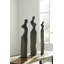 3 Piece White Stone Sculpture Set