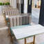 Banc rembourré en similicuir Light Luxury Leisure