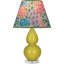 Petite lampe d'appoint à double gourde-372527680-371895591