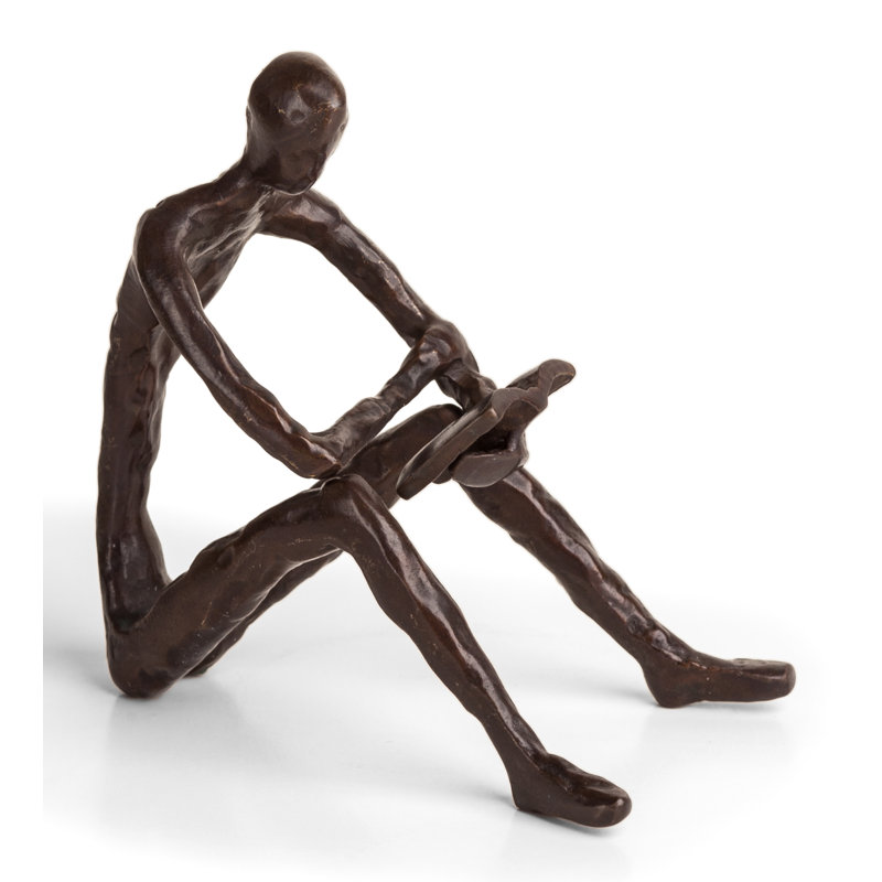 Sculpture en bronze Birdsall
