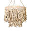'Wiggle' Wood Chandelier