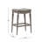 Taormina Upholstered Counter Stool-402383237