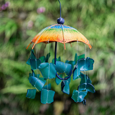 Mobile Raindrop Umbrella - Rainbow