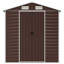 Brenyn Garden Shed 191x215x198 cm Galvanised Steel-1536639240