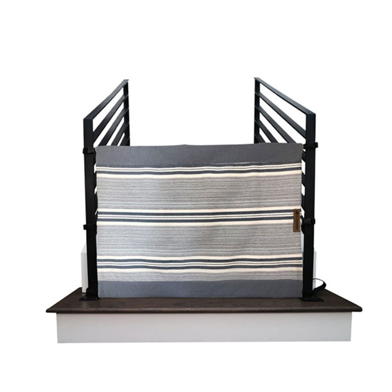 Safety Gate, Gray, 32" H x 42" W x 0.15" D