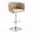 Swivel Adjustable Height Bar Stool with Woven Back & Footrest-1747495818