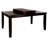 6 Dining Table With Cherry Finish, Mango Veneer Wood Extension Leaf, Transitional Mesmerizing Leaf Table, For 6 Diners