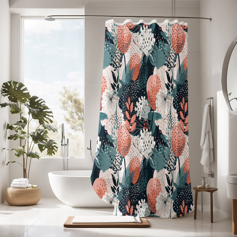 Shower Curtain, 83" H x 70" W