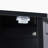 Black Bathroom Cabinet Triangle Corner Storage Cabinet-1703559790