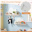 2 tablettes flottantes en nuage avec crochets en bois massif, jolies tablettes d'angle blanches