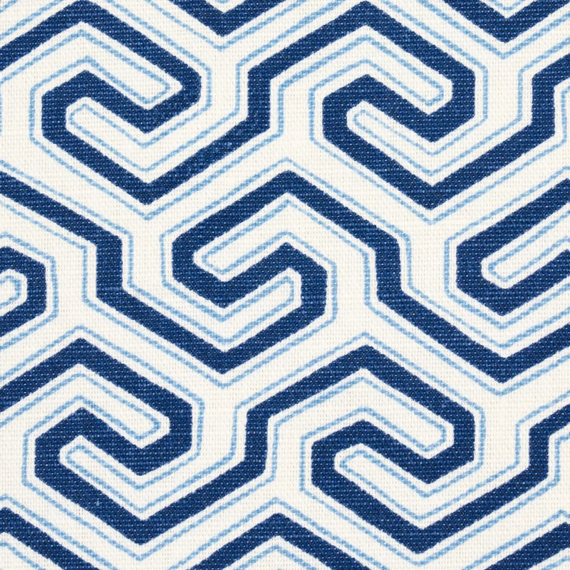 Ming Fret Print Fabric