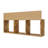 Mcneil 3-Cubby Manufactured Wood Wall Shelf-1776795214