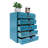 Alischa 12.2'' H X 10'' W Wood Desk Organizer with 5 Drawers