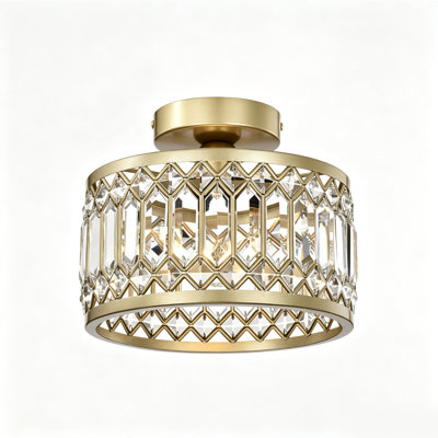 Crystal Ceiling Light