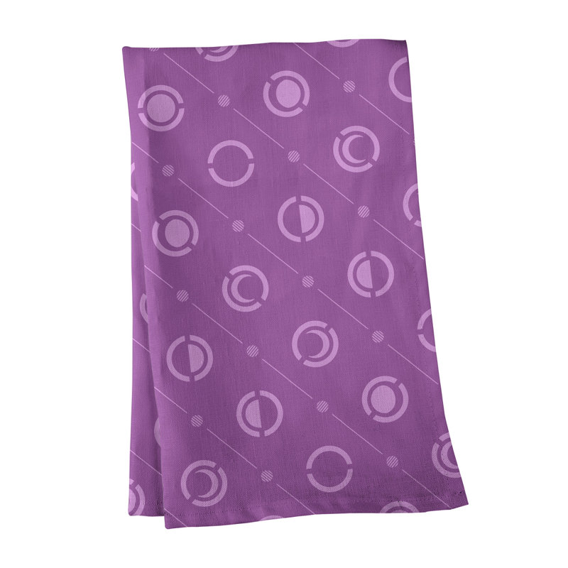 Torchon Moon phases, Mauve Tyrian, Polyester sergé