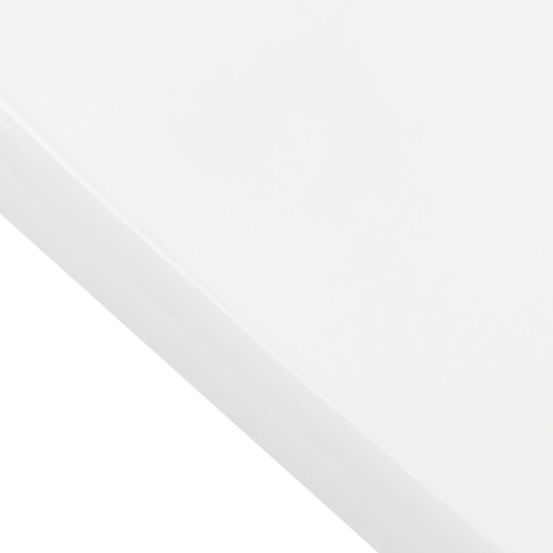 Carreau de céramique bullnose blanc 12 po x 3 po Birmingham