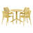 4-Person Outdoor Round Dining Set-1857667014