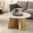 Madilynn Marble Top Single Coffee Table-75925644