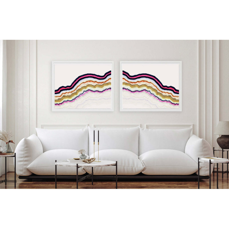 Symphonic Atlas By Kristi Kohut, White Wood, 48" H x 36" W