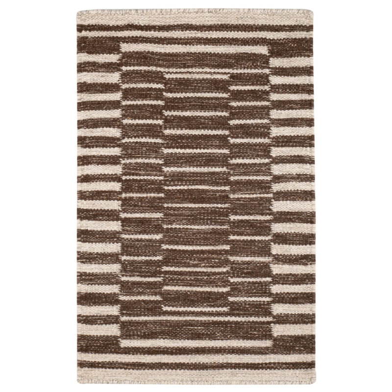 Heights Natural Handwoven Wool Rug, Rectangle 2' x 3'